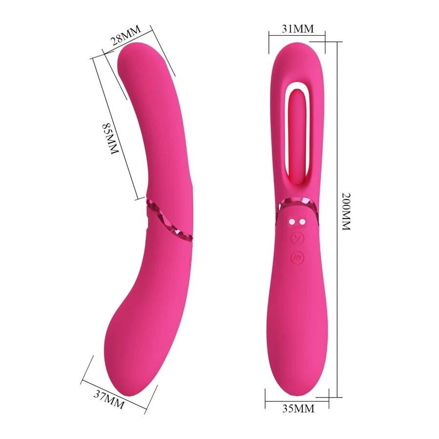 ROMANCE - VIBRATORE LEXIE G-SPOT 7 VIBRAZIONI ROSA